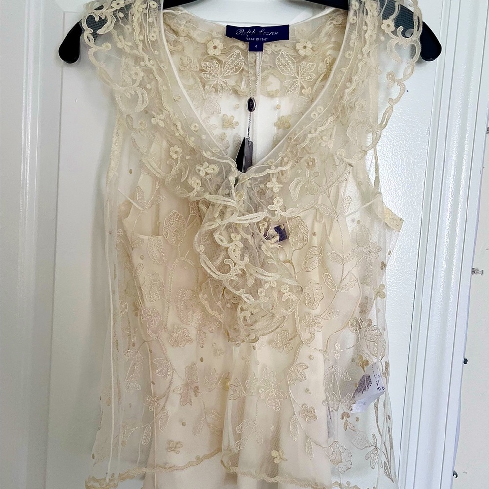 NWT RL COLLECTION BLOUSE